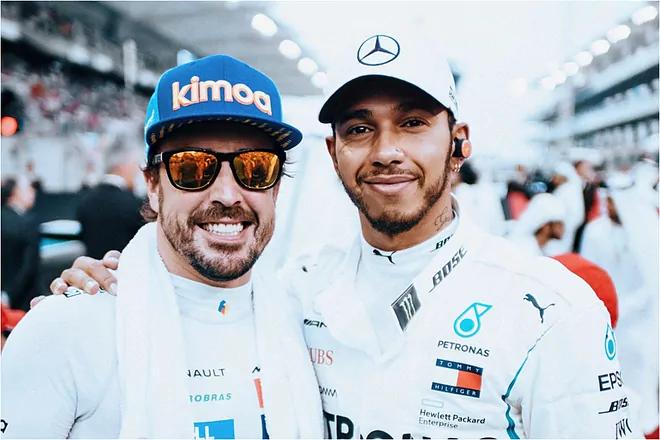 Fernando Alonso se distancia de Lewis Hamilton: «No creo que seamos amigos…»